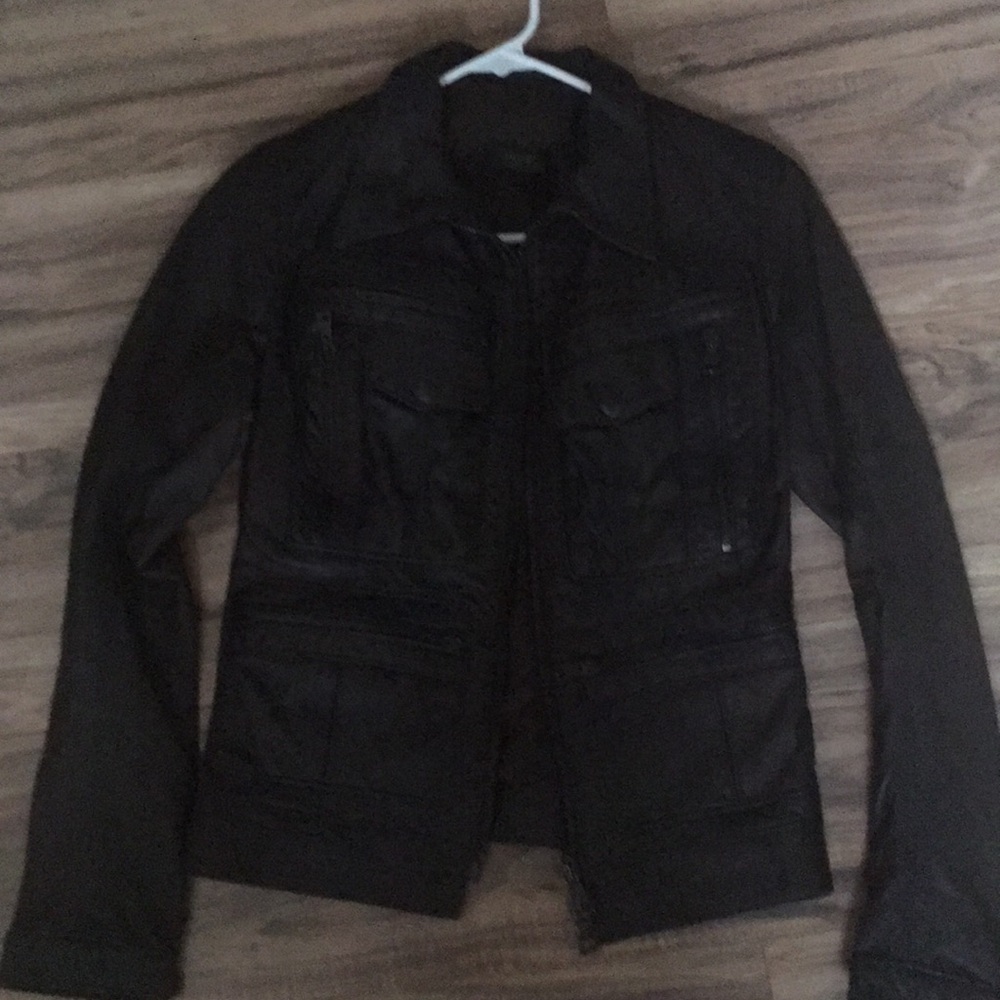S.W.O.R.D Genova leather jacket size small brown